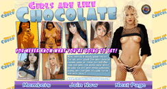 Desktop Screenshot of girlsarelikechocolate.com